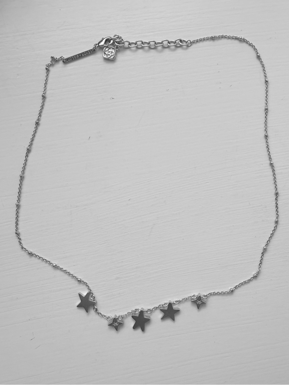 Kendra Scott Silver Star Charm Necklace